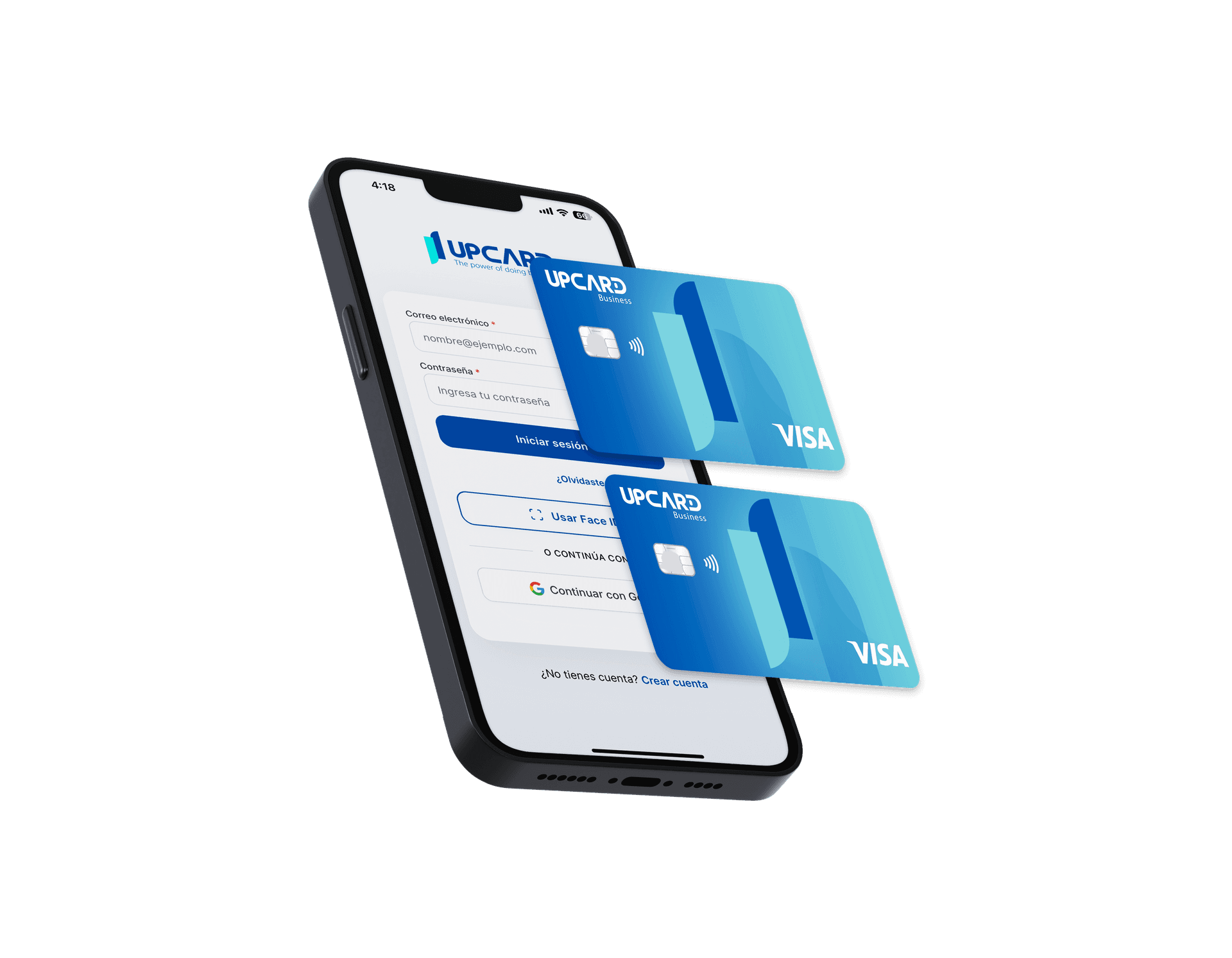 Tarjeta Upcard con tecnología contactless